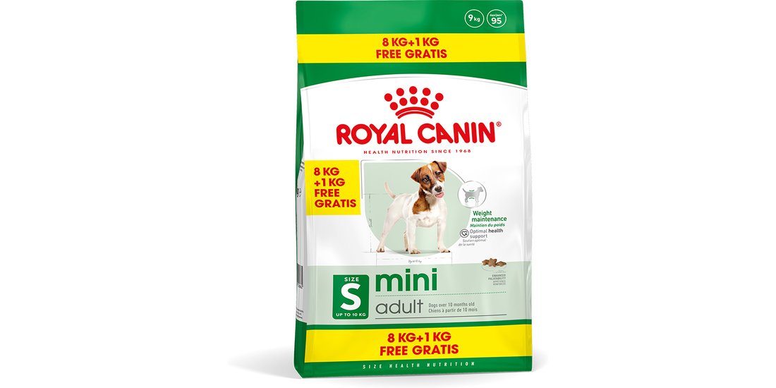 8 + 1 kg / 15 + 3 kg gratis! 9 kg / 18 kg Royal…