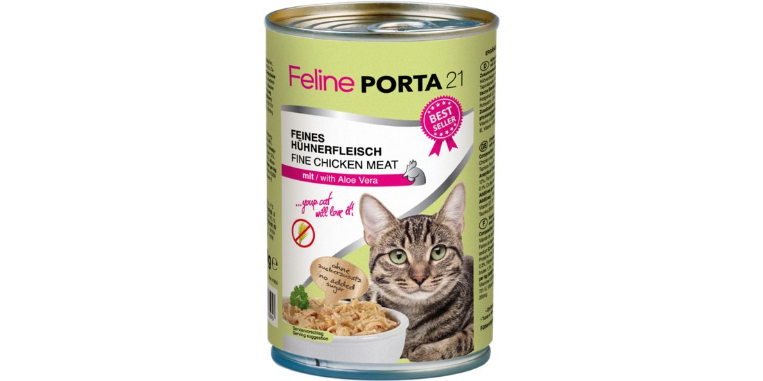 Feline Porta 21 12 x 400 g – Mix di Pollo e Tonno…