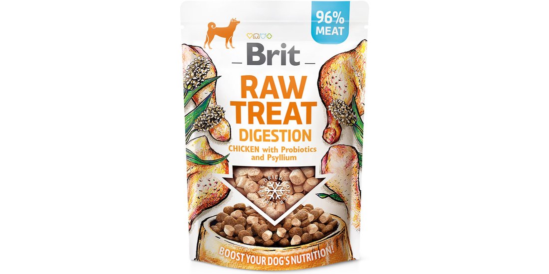 Brit Raw Treat Digestion con Pollo Snack cane…