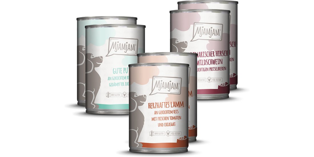 MjAMjAM Adult 24 x 400 g Umido per cane – Pacco…