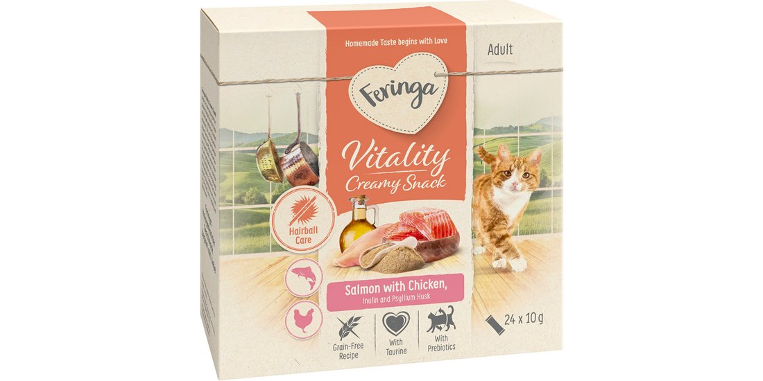 Feringa Vitality Creamy Snack – Salmone con pollo…