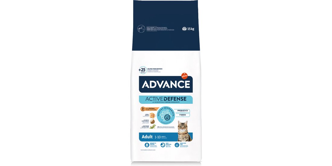 Advance Adult Pollo & Riso Crocchette per gatto…