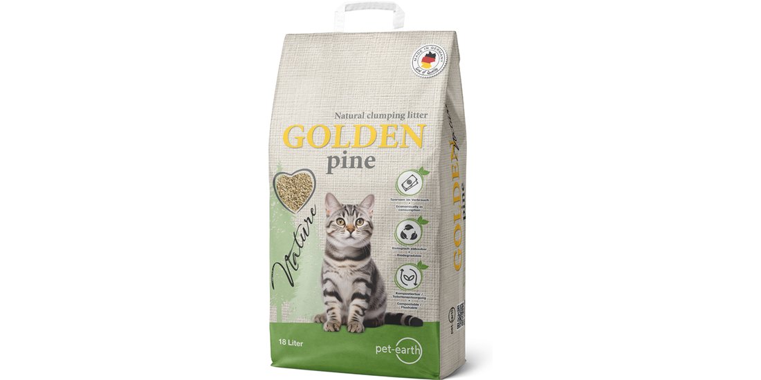 Lettiera Golden Nature Pine – 18 L