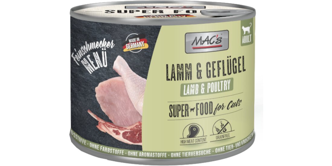 MAC’s Cat Gourmet 6 x 200 g – Agnello & Pollame…