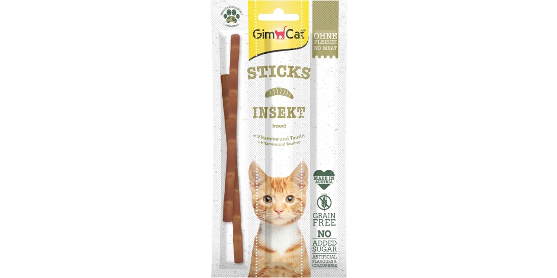 GimCat Sticks Insect Snack per gatti – Set %: …