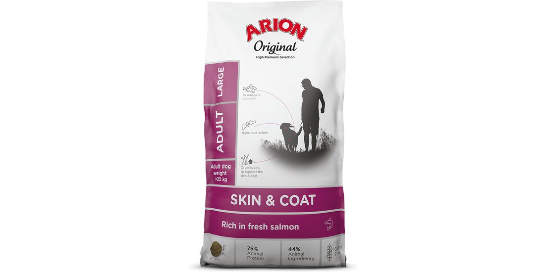 Arion Original Skin & Coat Large Breed Salmone…