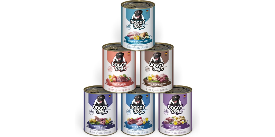 Doggy Dog Adult 6 x 800 g Umido per cane – Mix…