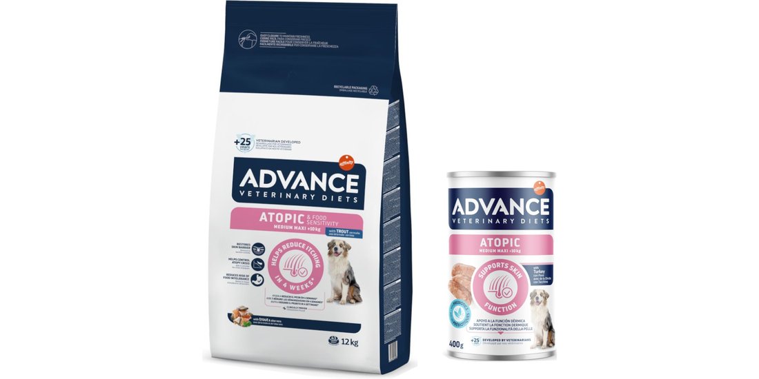 12 kg Advance Veterinary Diets + 400 g alimento…