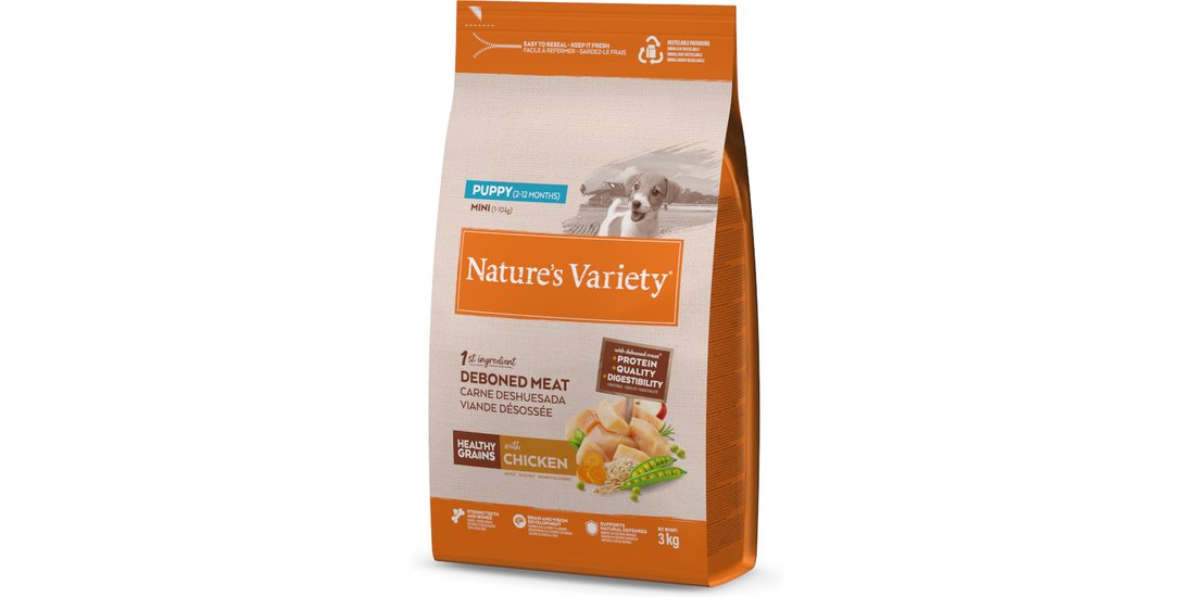 Nature’s Variety Healthy Grains Puppy Mini Pollo…