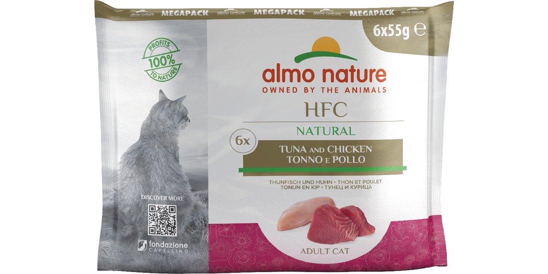 Almo Nature HFC Natural Buste 6 x 55 g Alimento…
