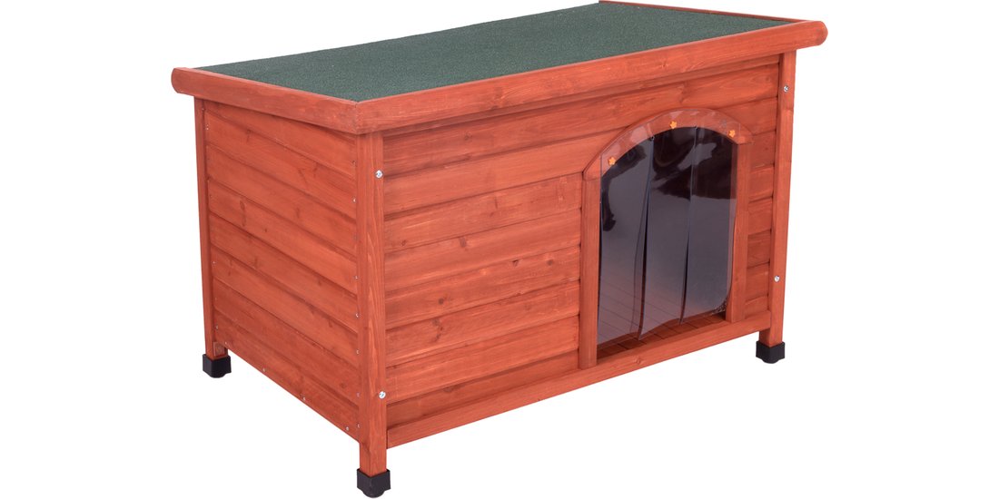 Cuccia per cani Woody con tetto piano – L 104…