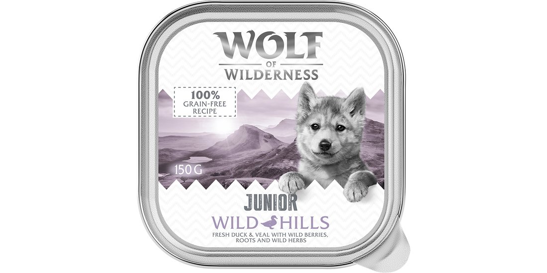 Wolf of Wilderness JUNIOR Duo-Protein 6 / 24 …