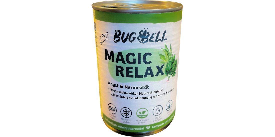 BugBell Menu Vegano 24 x 400 g – Magic Relax