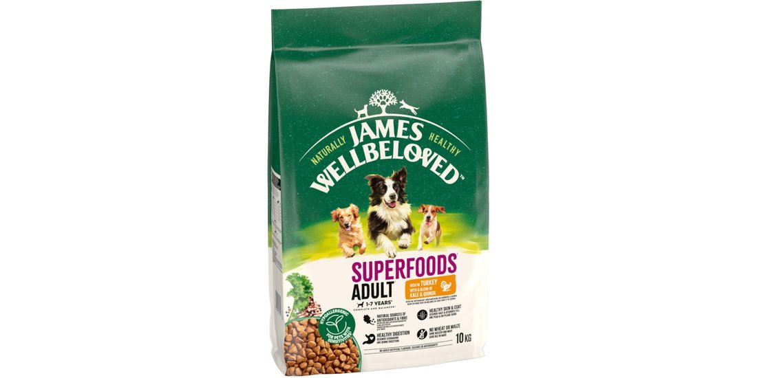 James Wellbeloved Superfoods Adult Dog Hypoallergenic…