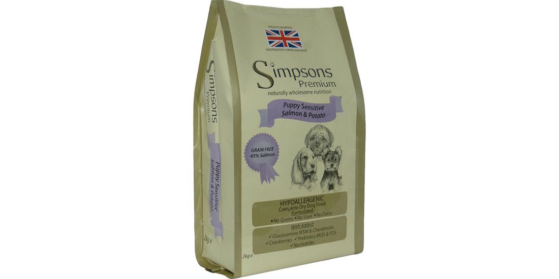 Simpsons Premium Sensitive Puppy Salmone e Patate…