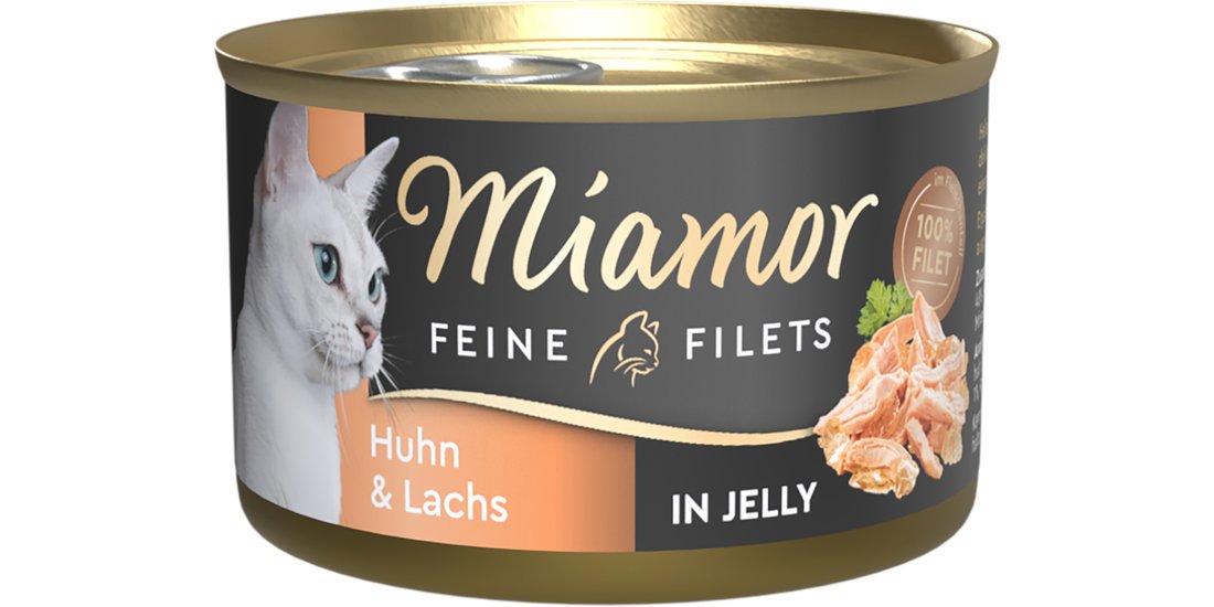 Miamor Delicato Filetto 1 x 100 g – Pollo & Salmone…