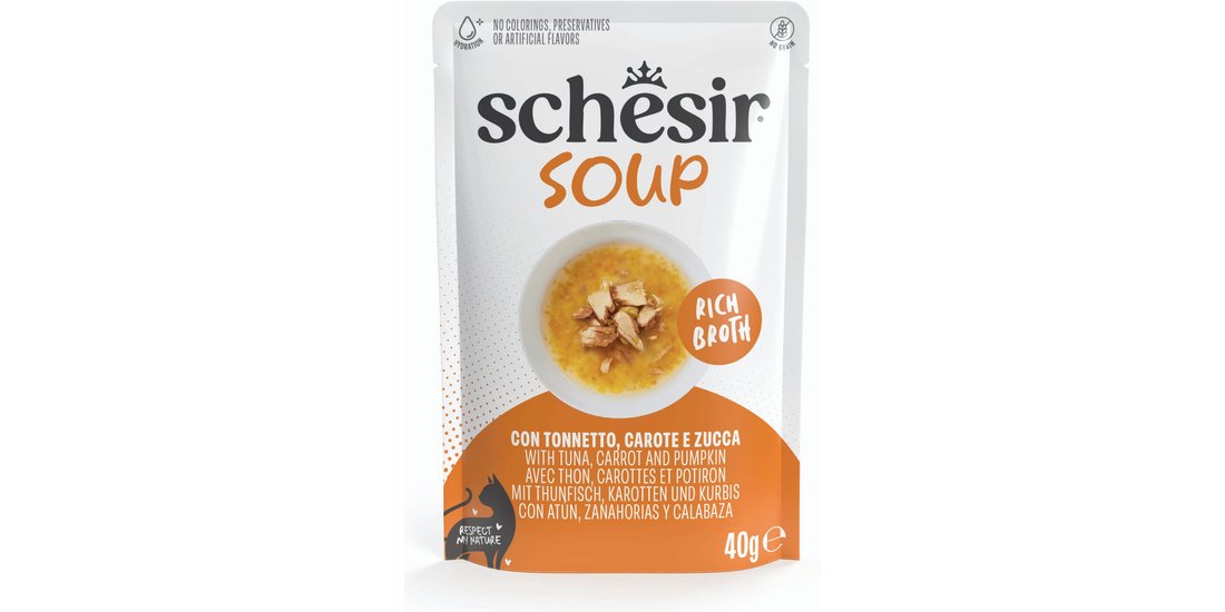 Schesir Cat Soup 24 x 40 g in buste – Tonnetto…