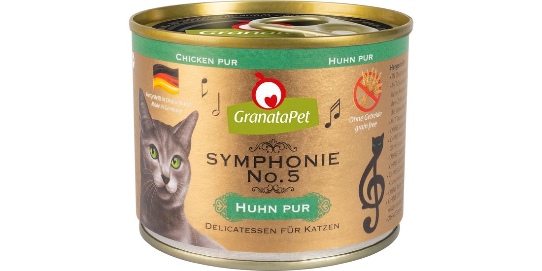 GranataPet Symphonie 12 x 200 g Umido per gatto…