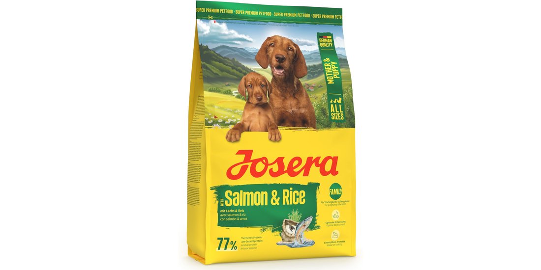 Josera Mother & Puppy con Salmone & Riso – 3 …