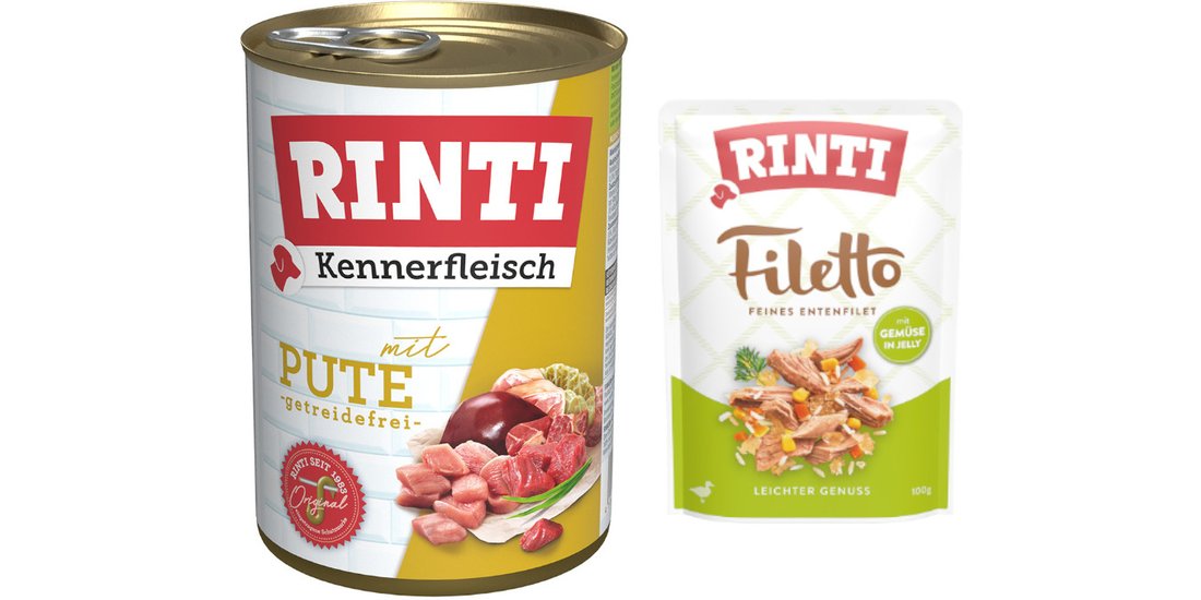 6 x 400 g RINTI Kennerfleisch + 100 g Filetto…