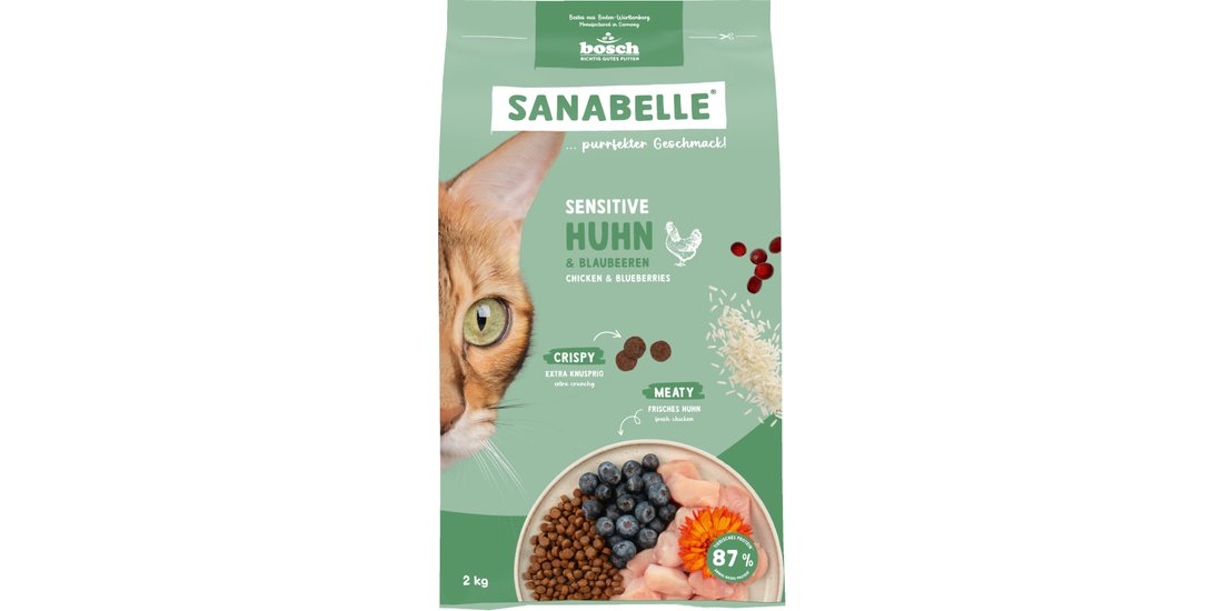 Sanabelle Sensitive Pollo & Mirtilli – 2 kg