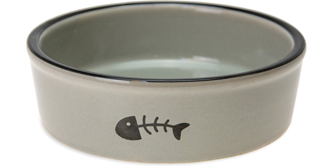 Karlie Ciotola per gatti in ceramica grigio – …