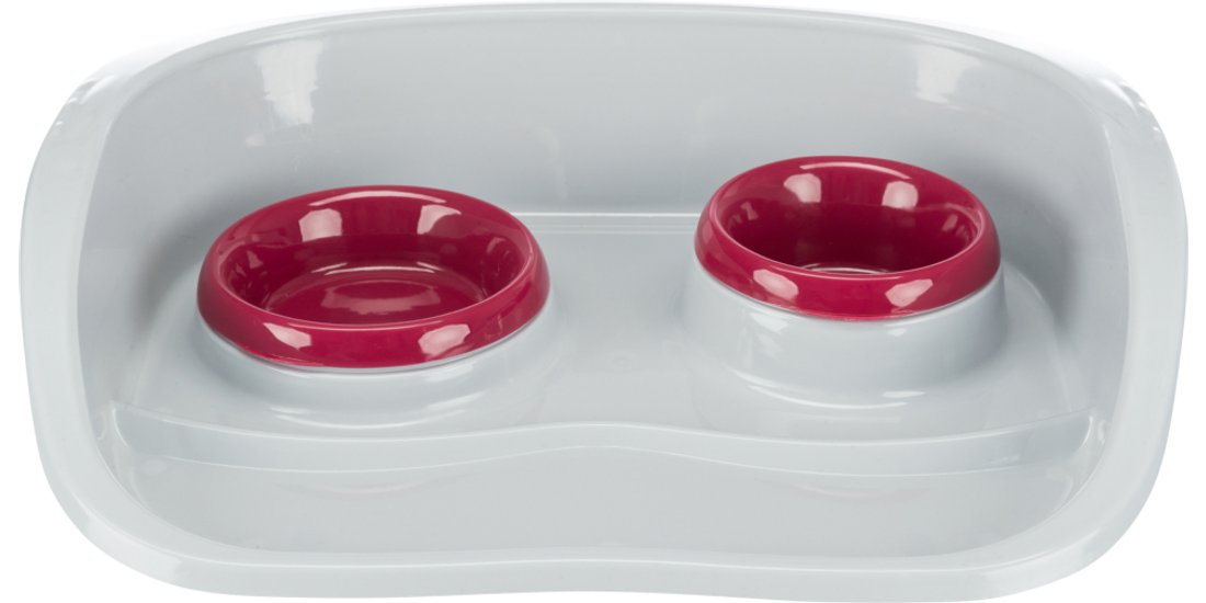 Doppia ciotola Trixie in plastica – 025 l ø 9…