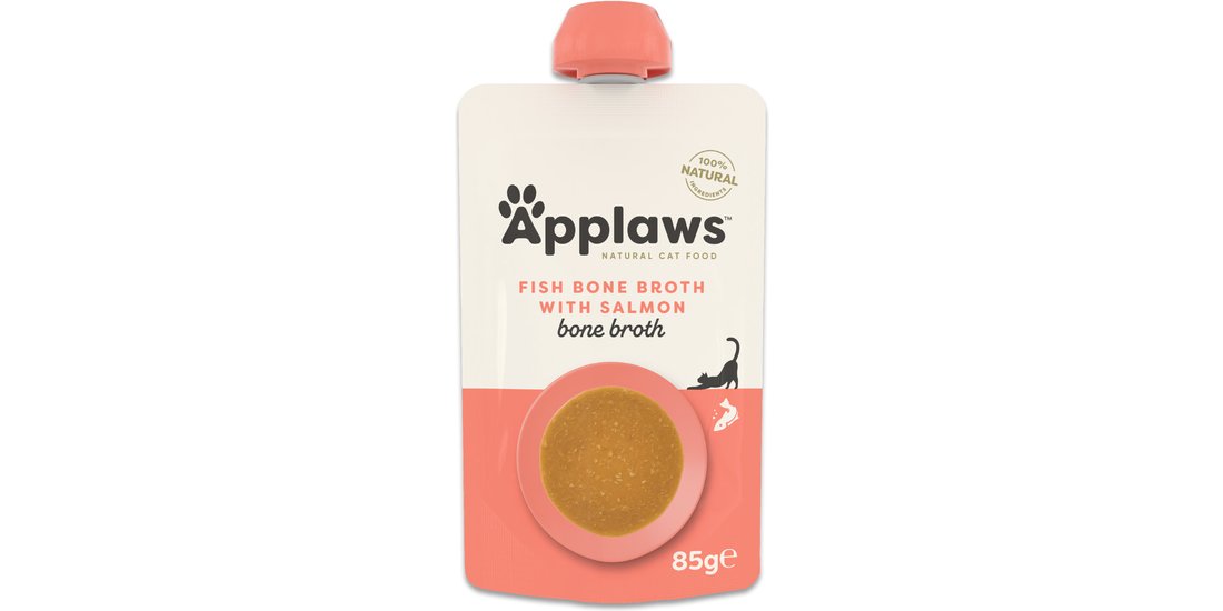Applaws Brodo di pesce 24 x 85 g – Salmone