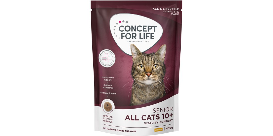 Concept for Life All Cats 10+ – 400 g – NUOVO…