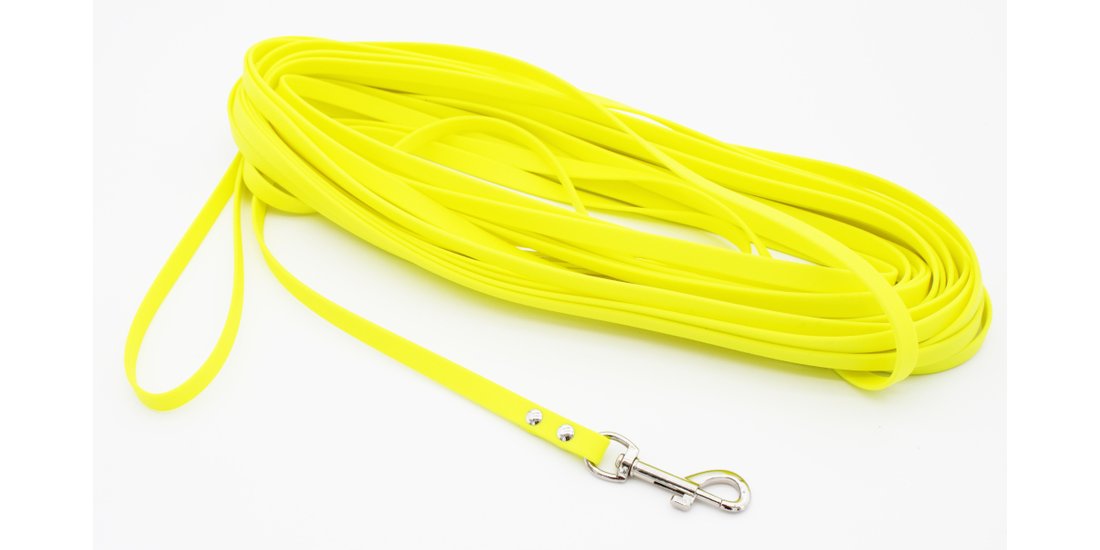 Guinzaglio da ricerca Heim Biothane – giallo …