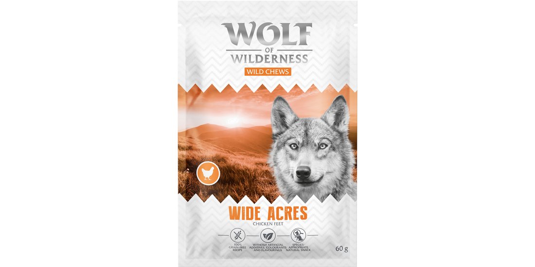 Wolf of Wilderness “Wide Acres” Zampe di Pollo…