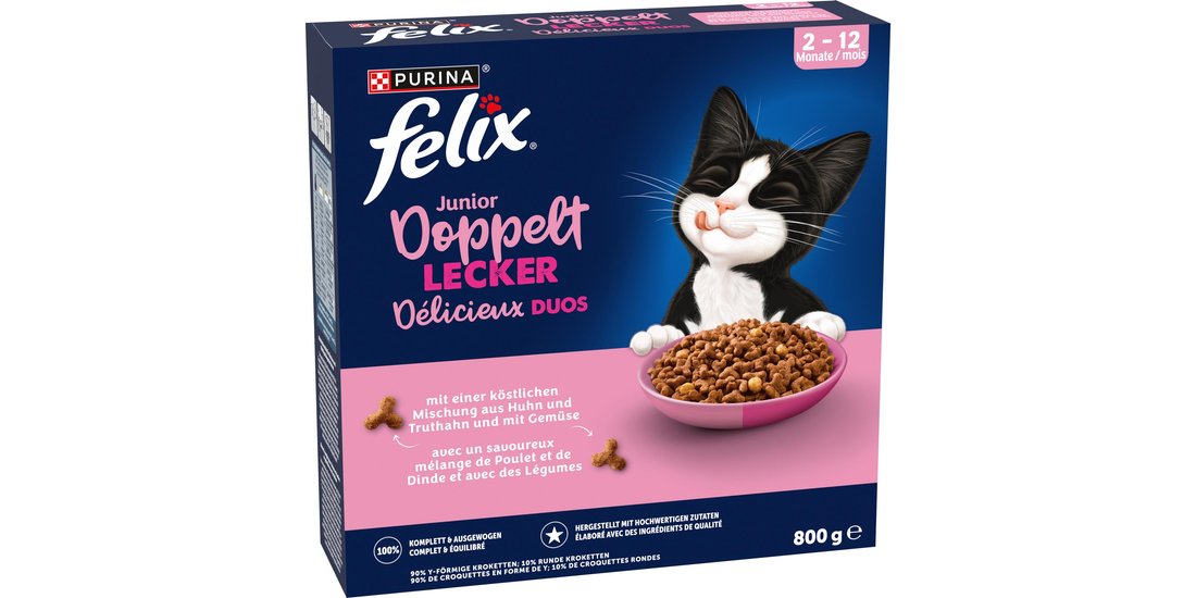Felix Junior Doubly Delicious Pollo & Tacchino…