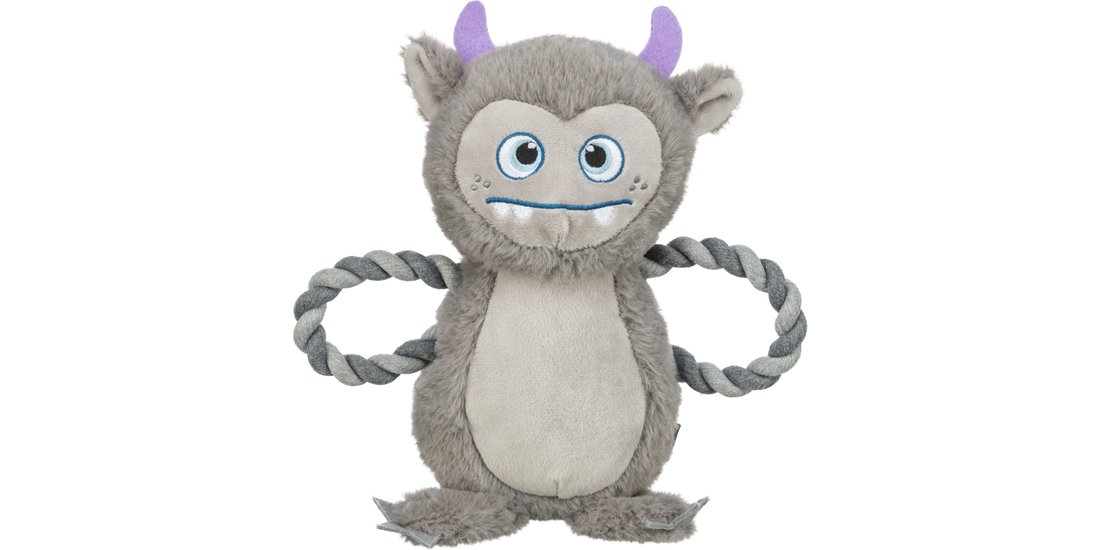 Trixie Mostro con corda – L 33 cm