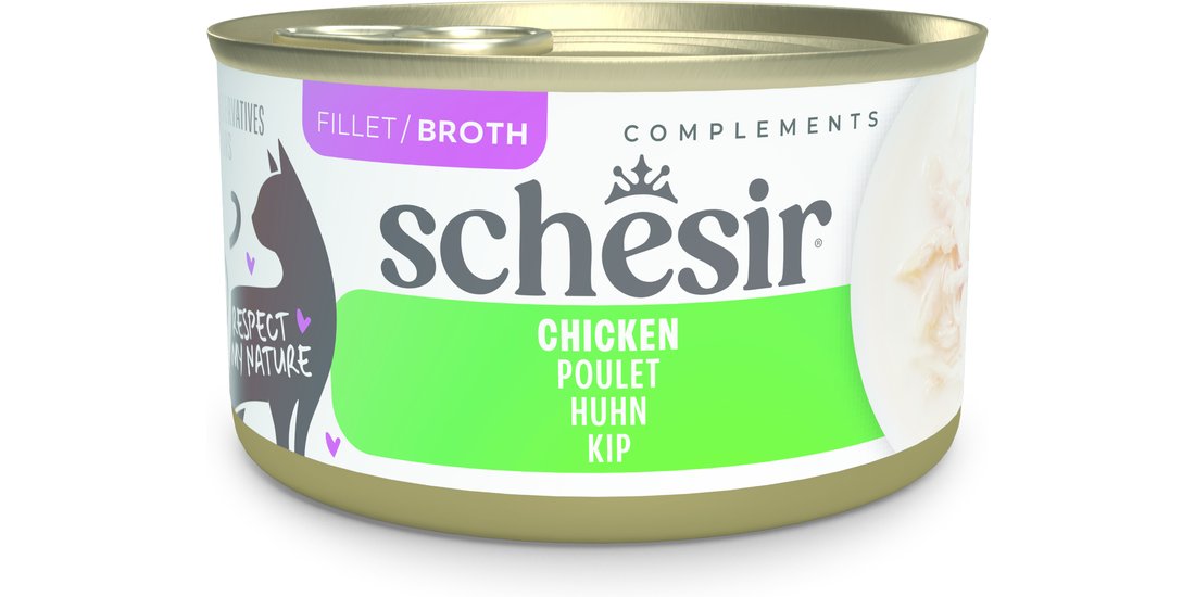 Schesir Complements in brodo 24 x 70 g – Pollo…