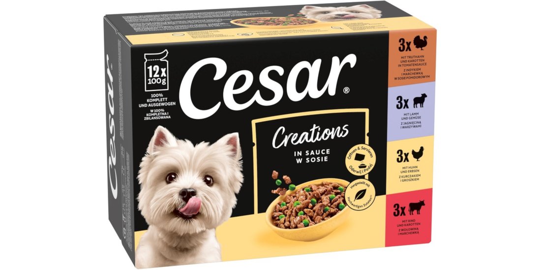 Cesar Selezione Carne e Verdure in Salsa – 12…