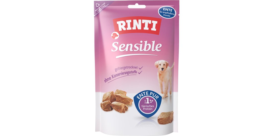 Snack liofilizzato RINTI Sensible – Set %: Anatra…