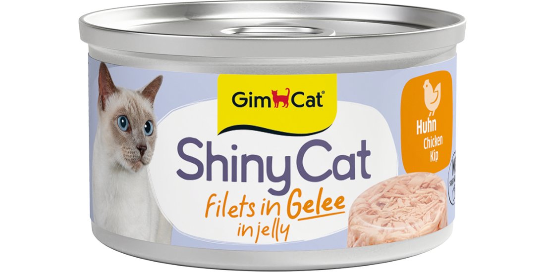 GimCat ShinyCat Filet Gelatina 6 x 70 g Alimento…