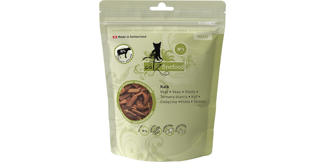 Snack catz finefood Meatz – Set %: 2 x 45 g Vitello…