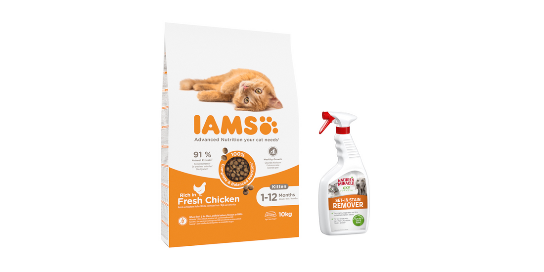 10 kg IAMS Advanced Nutrition Kitten + 709 ml…