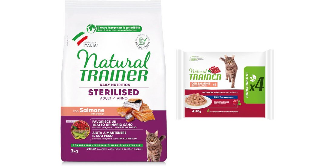 Prezzo speciale! 3 kg Crocchette Natural Trainer…