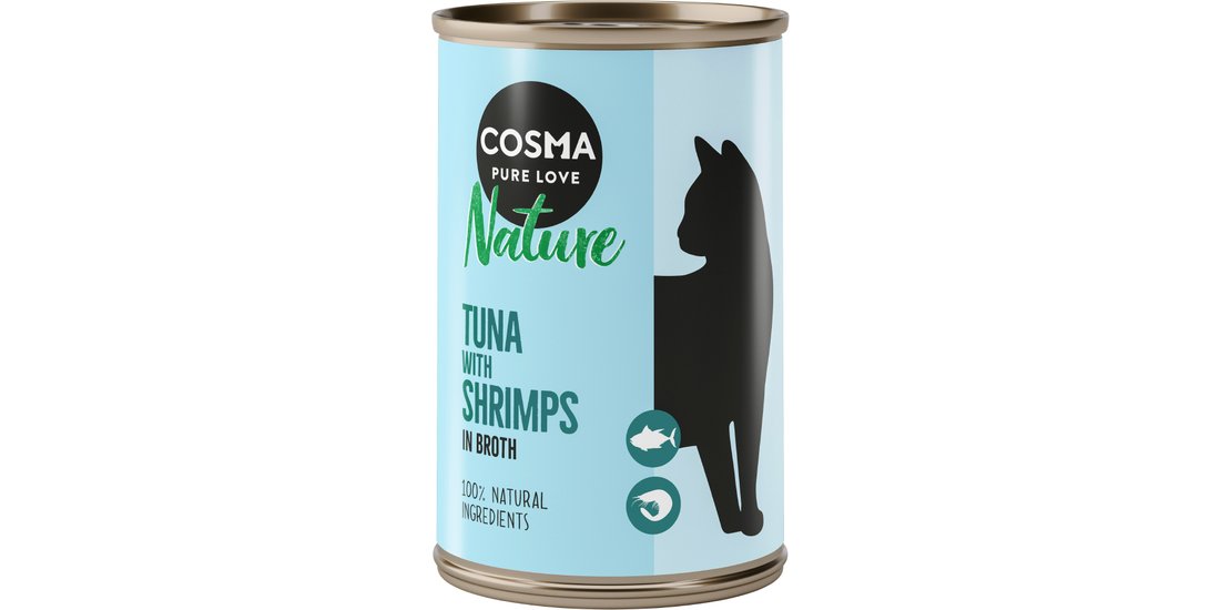 Cosma Nature 6 x 140 g Alimento umido per gatti…