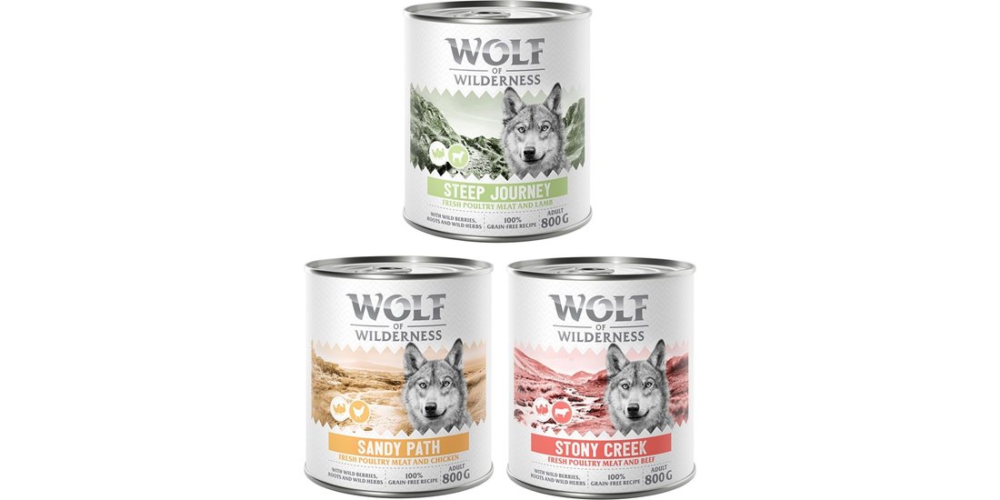 Wolf of Wilderness Adult “Expedition” 6 x 800…