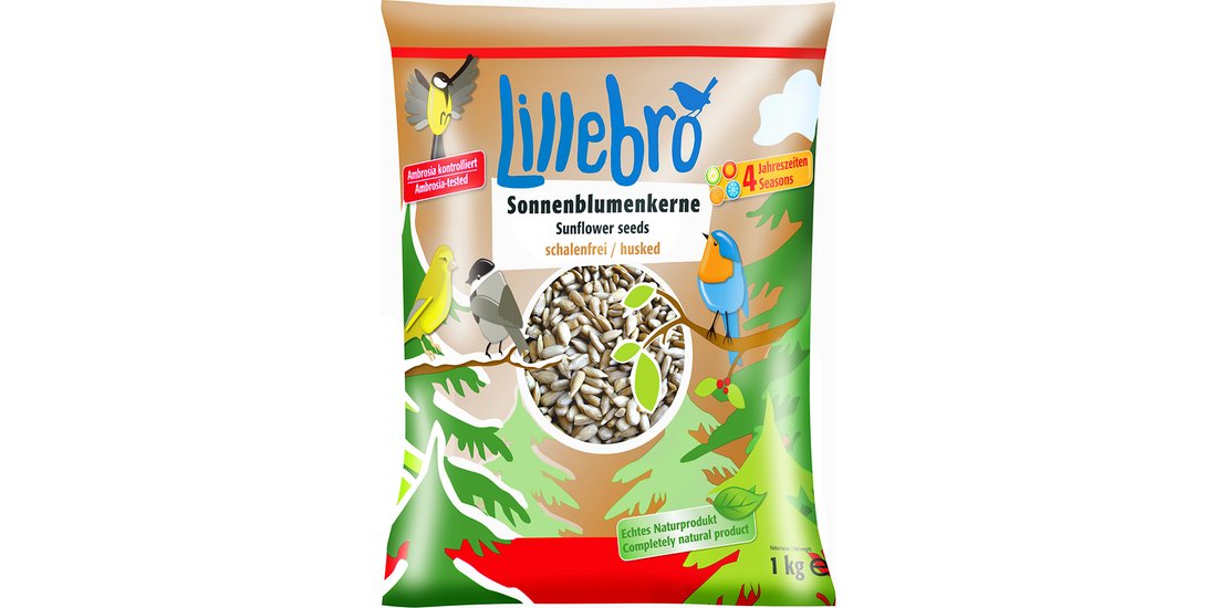 Lillebro Semi di girasole decorticati – 3 kg