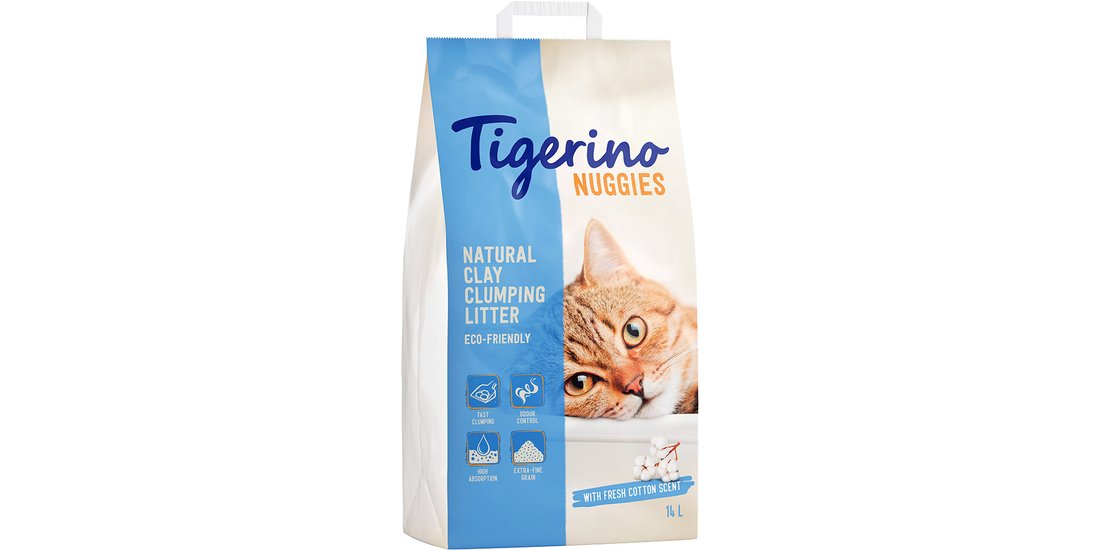 Lettiera Tigerino Nuggies – Fiori di cotone – …