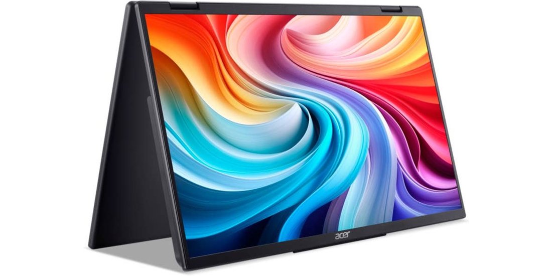 Acer PD3 Doppio Monitor portatile pieghevolePD163QNero…