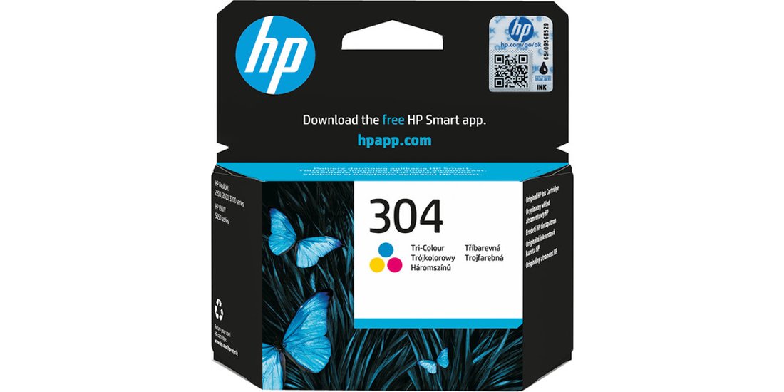 HP Cartuccia inchiostro originale tricromia 304…