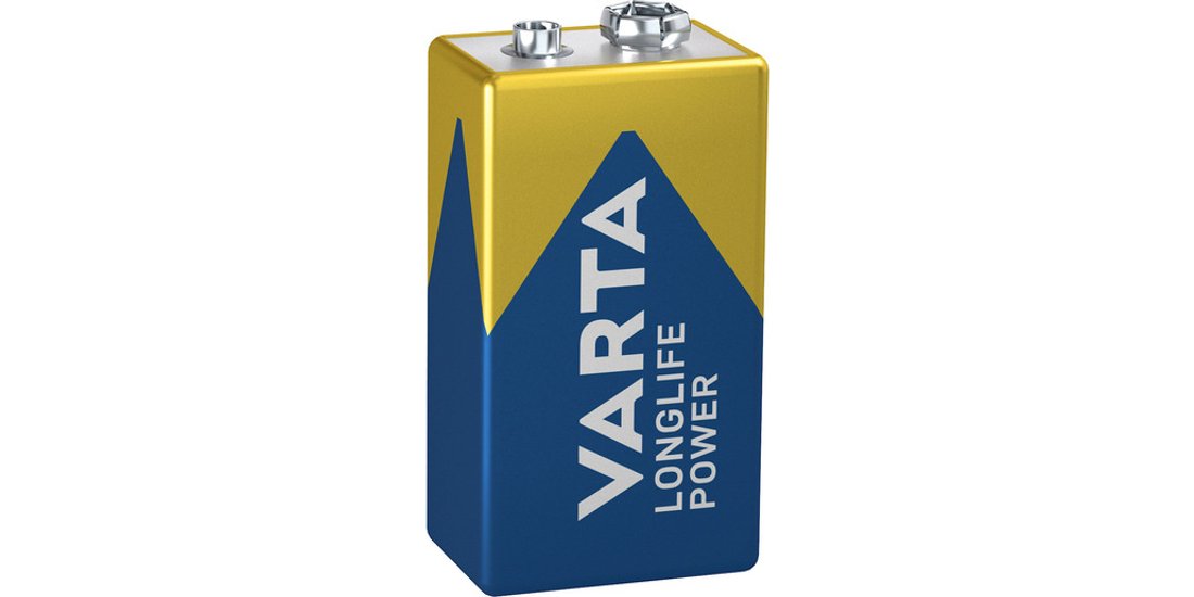 Varta Longlife Power Batteria Alcalina 9V E-Block…