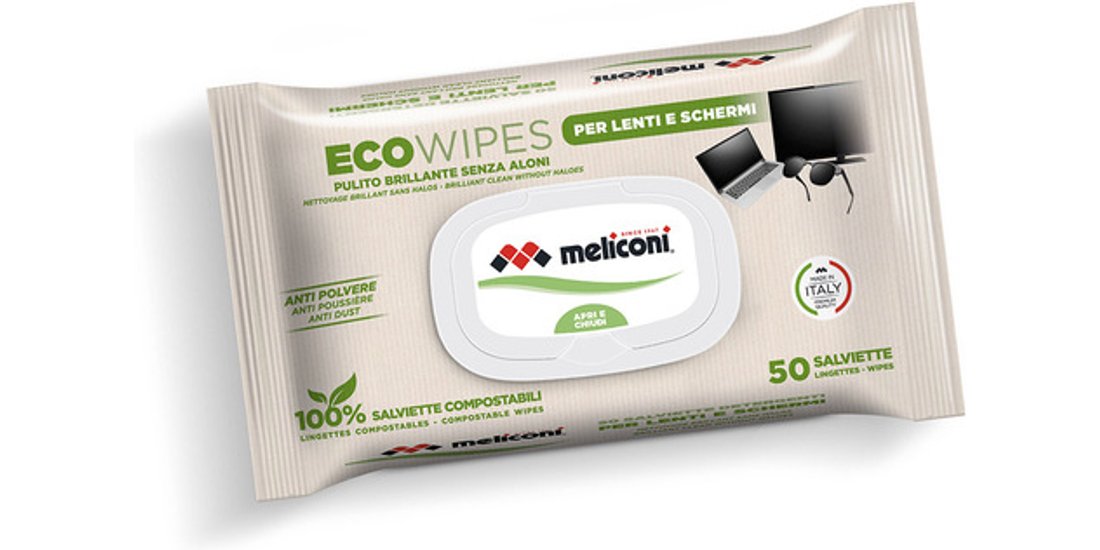 Meliconi Eco Wipes per Lenti e Schermi kit per…