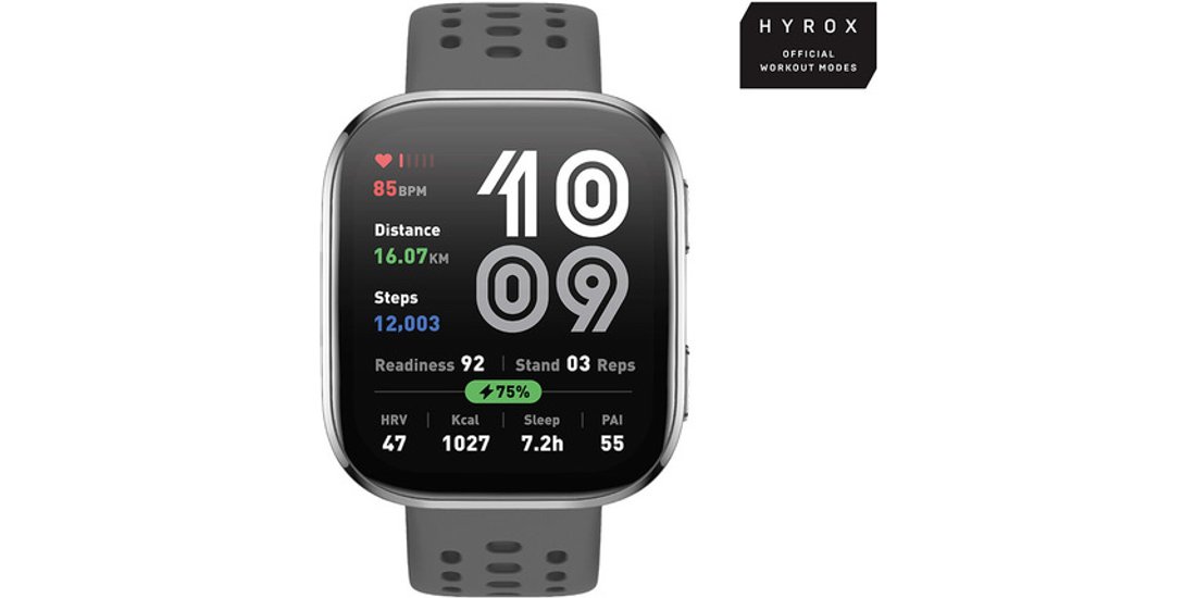 Amazfit Bip 6 Charcoal 5 cm (1.97”) AMOLED Digitale…