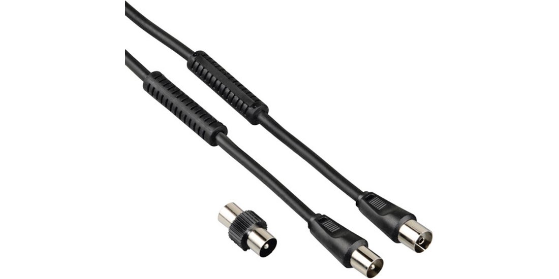 Hama Cavo antenna M/F con adattatore M/M 15 metri…